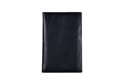 kožené pouzdro šeky, kredity