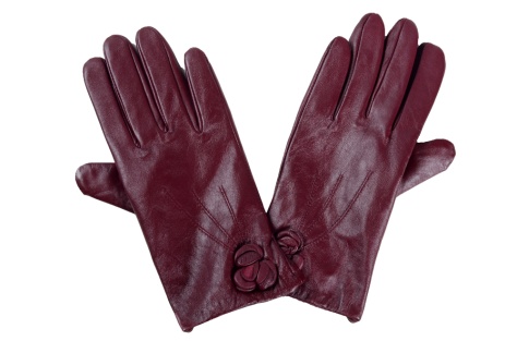 kožené rukavice dámské