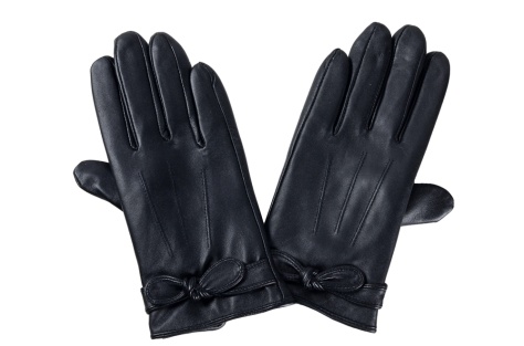 kožené rukavice dámské