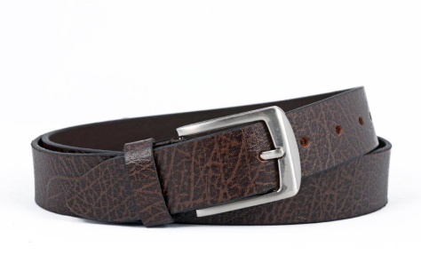 Kožený opasek SQU BUFFALO, 35 mm