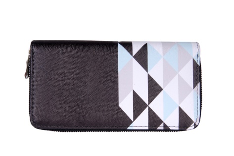 koženková dvojitá penálová peněženka