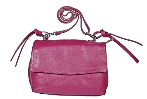 Kožená kabelka, klopa