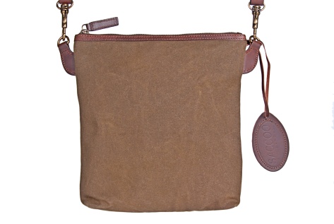 shopper canwas s koženými díly LEEDS M