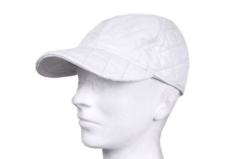 kožená kšiltovka prošití