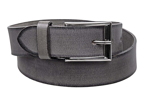 Kožený opasek, šířka 4 cm