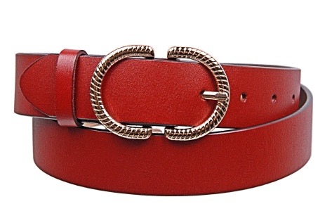 Kožený dámský opasek