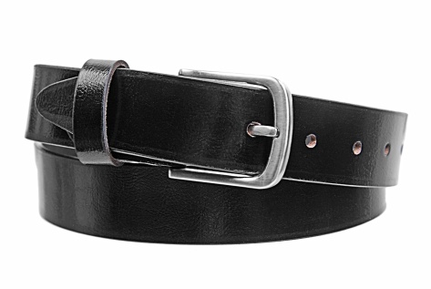 Kožený opasek, šířka 3,5 cm