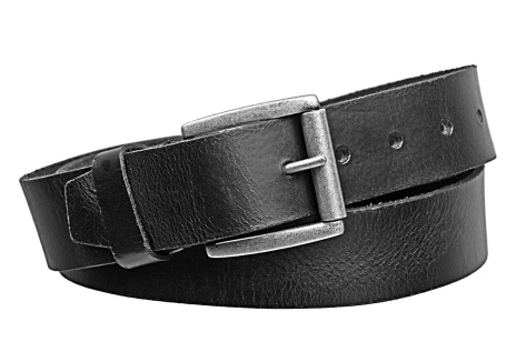 Kožený opasek, nadměrná délka, šířka 4 cm