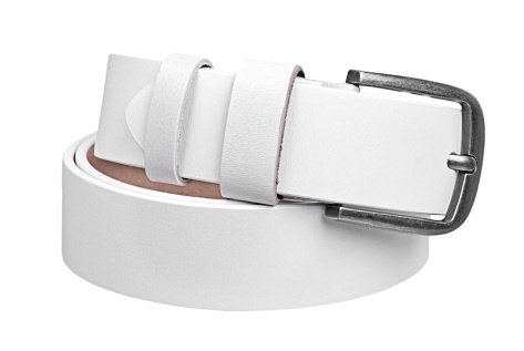 Kožený opasek šířka 4 cm