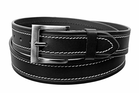 Kožený opasek prošitý, 38mm