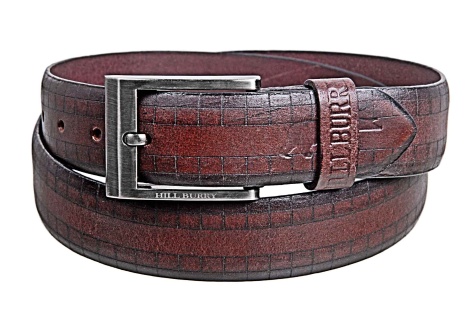 Kožený opasek, šířka 3,5 cm