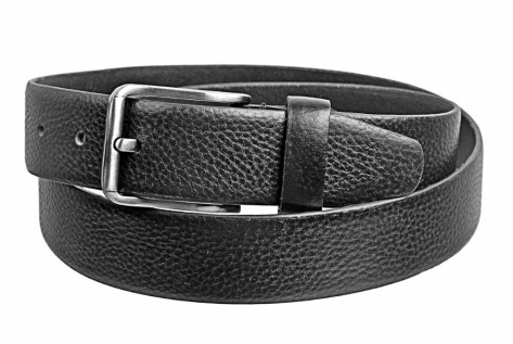 Kožený opasek SQU NDM-FORMAL, šířka 35 mm