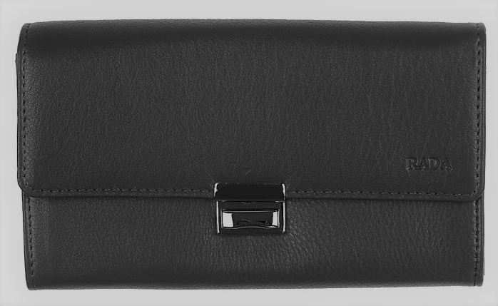 detail kožená kasírka