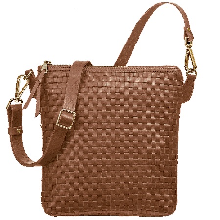 detail Kožená proplétaná kabelka Leeds M