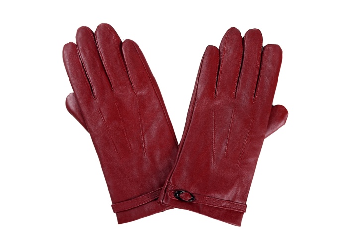 detail kožené rukavice dámské