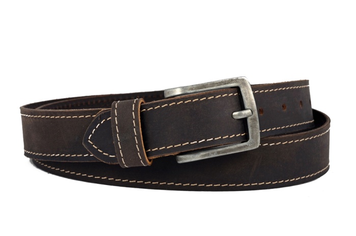 detail Kožený opasek SQU HUNTER 35 MM