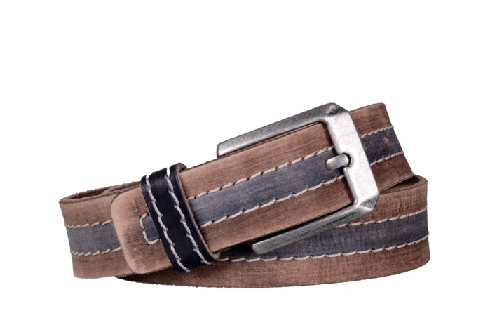 detail kožený opasek 40mm