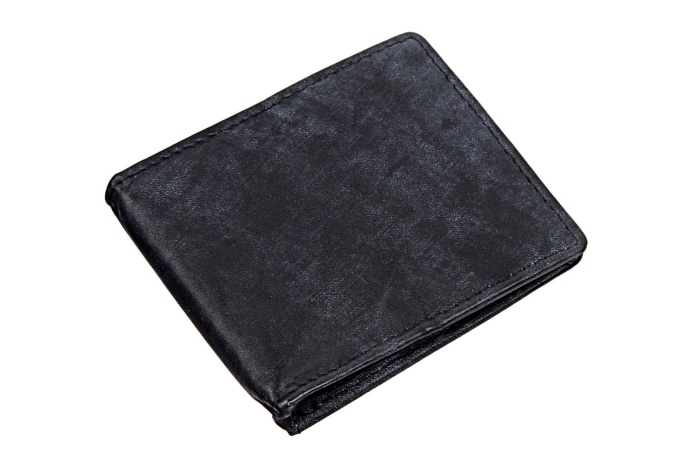 detail peněženka na mince