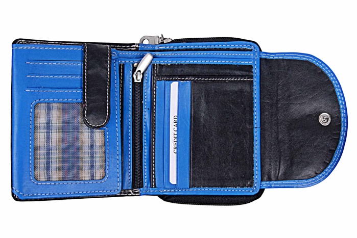 detail Kožená peněženka SQU 7068