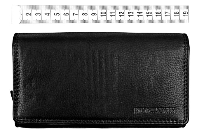 detail Kožená peněženka dlouhá SQU 5190