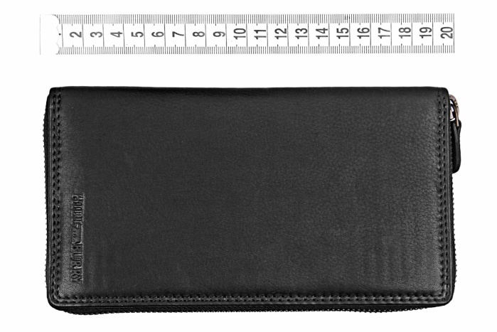 detail Kožená penálová peněženka SQU 2080