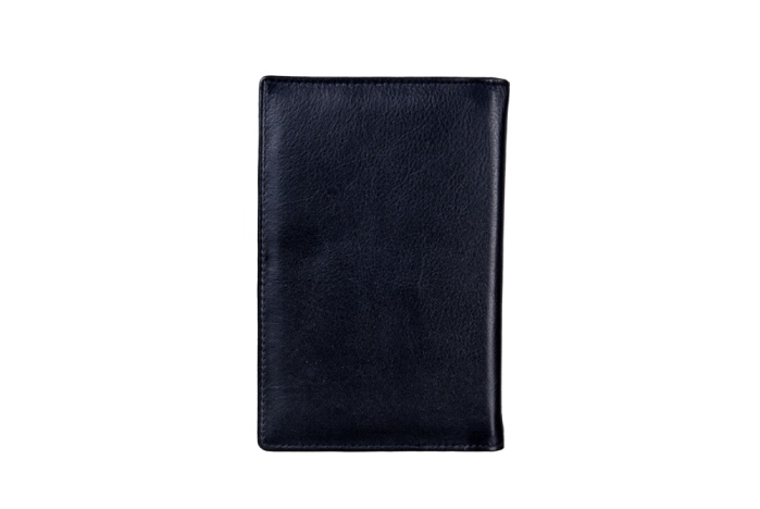 detail kožené pouzdro na doklady