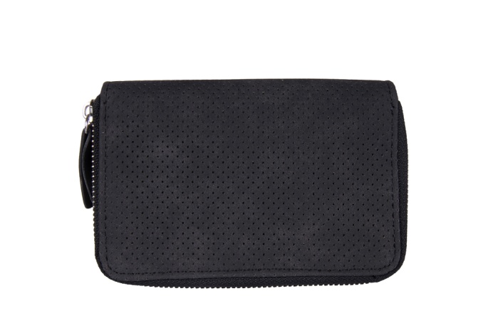 detail koženková peněženka