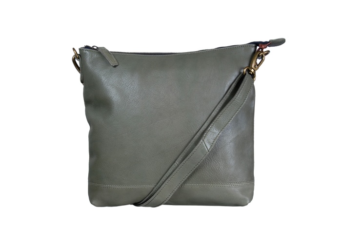 detail kožená kabelka Burgos