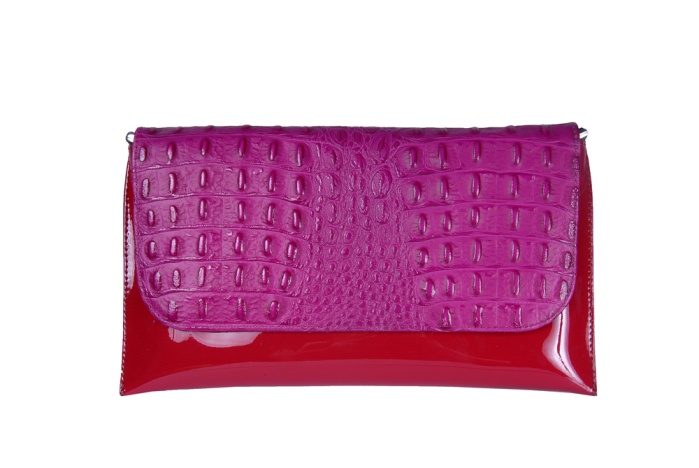 detail kožené psaníčko kroko