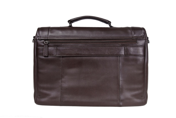 detail kožená aktovka