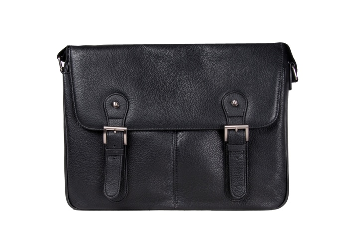 detail kožená aktovka