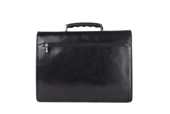 detail kožená aktovka