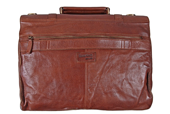 detail Kožená aktovka