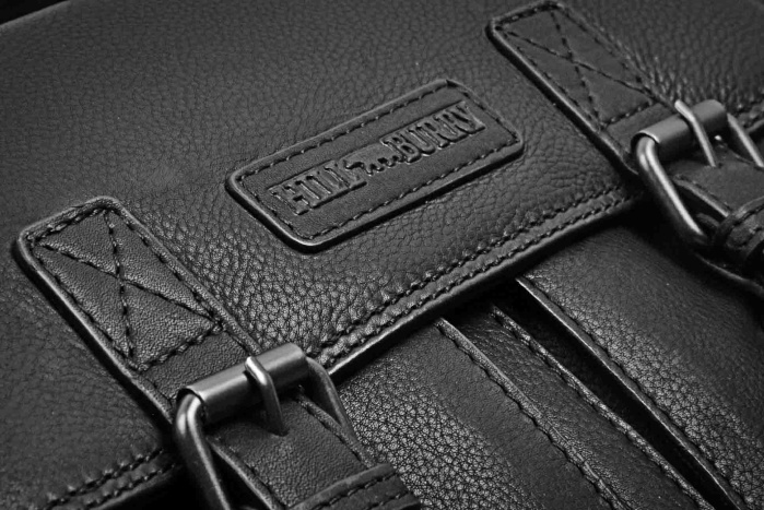 detail Kožená aktovka, popruh přes rameno SQU 6198/SPL