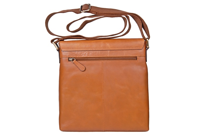 detail Kožený shopper