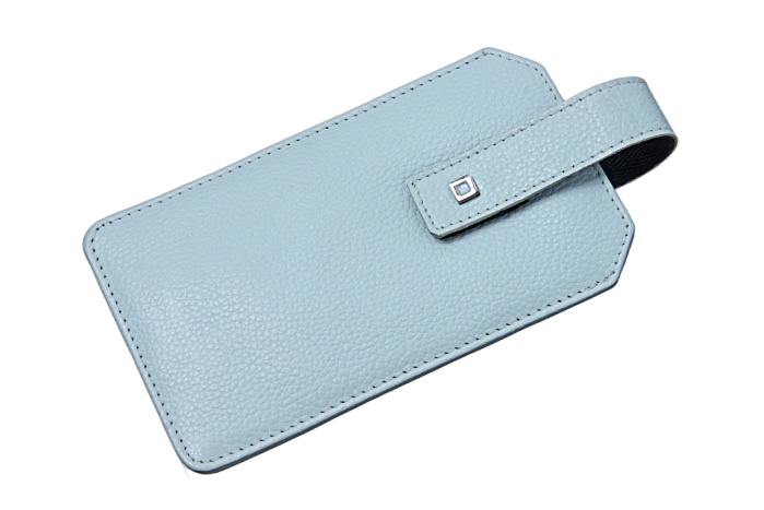 detail kožené pouzdro SMARTPHONE TINTA