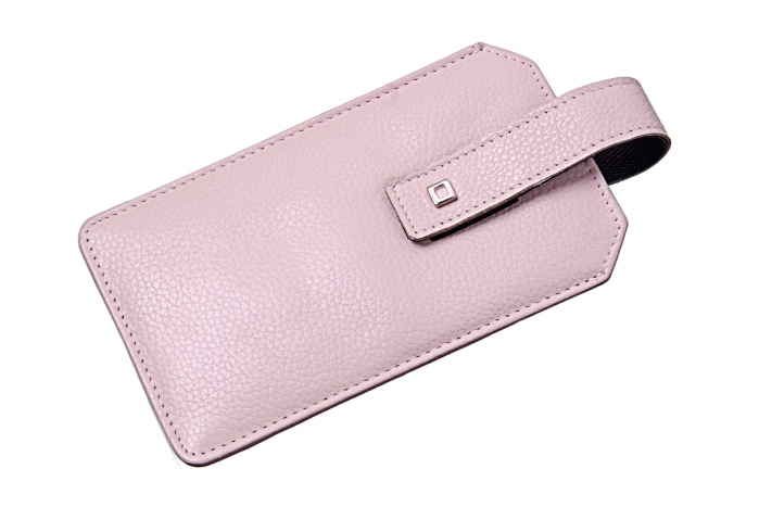 detail kožené pouzdro SMARTPHONE TINTA