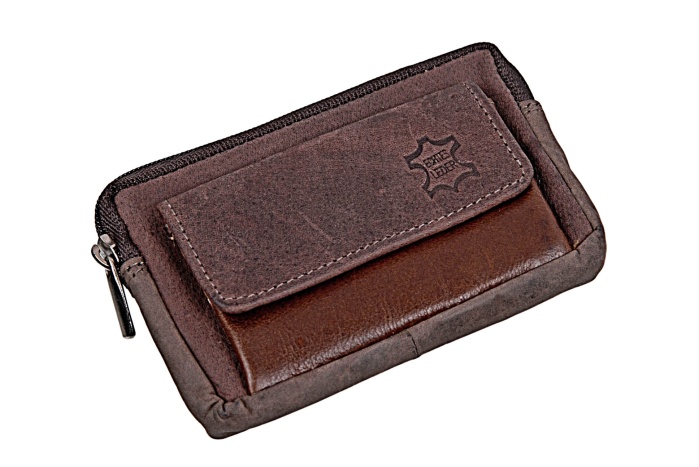 detail Kožená klíčenka SQU 7090