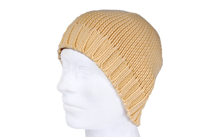 detail zimní čepice