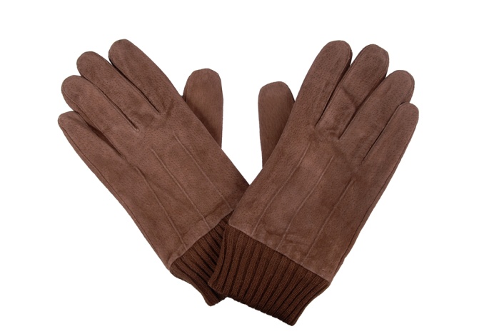 detail kožené rukavice sem. pánské