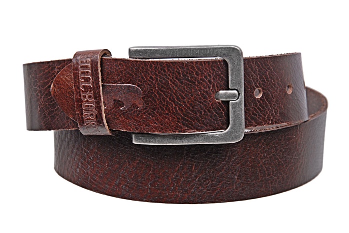 detail kožený opasek 40mm