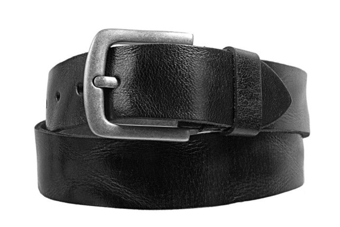 detail Kožený opasek SQU G.A 2007, 40 mm