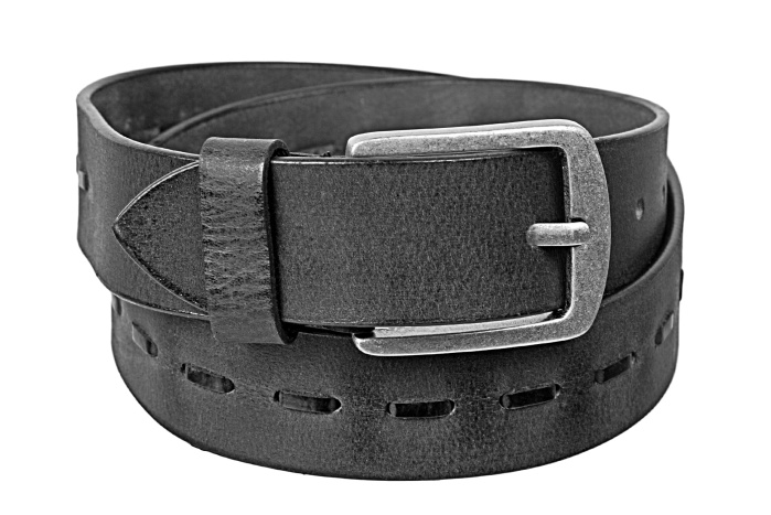 detail Kožený opasek SQU ME 102