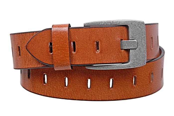 detail Kožený opasek SQU 7001