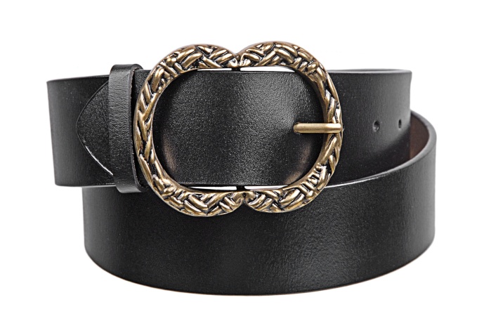 detail Dámský kožený opasek široký