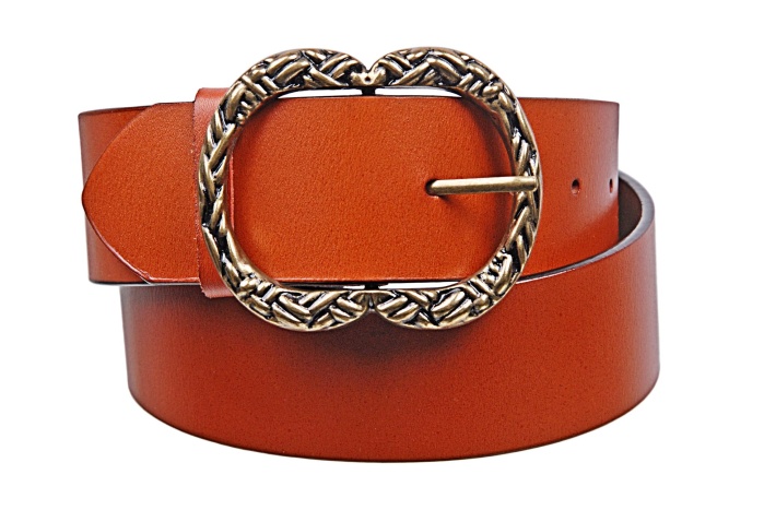 detail Dámský kožený opasek široký