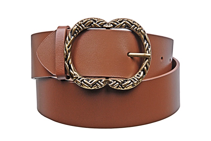 detail Dámský kožený opasek široký