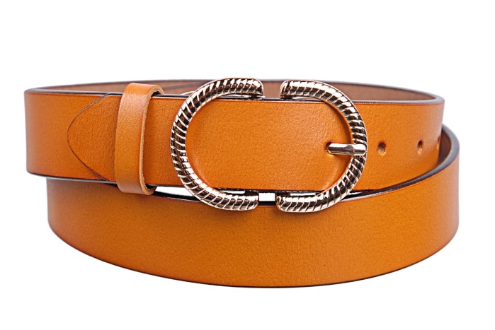 detail Kožený dámský opasek