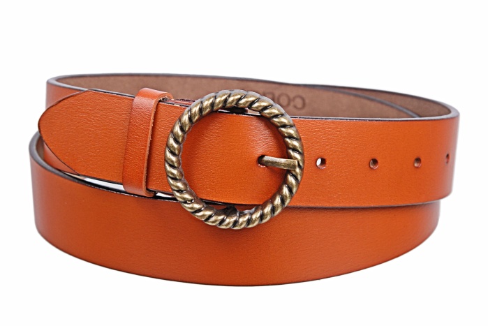 detail Kožený dámský opasek