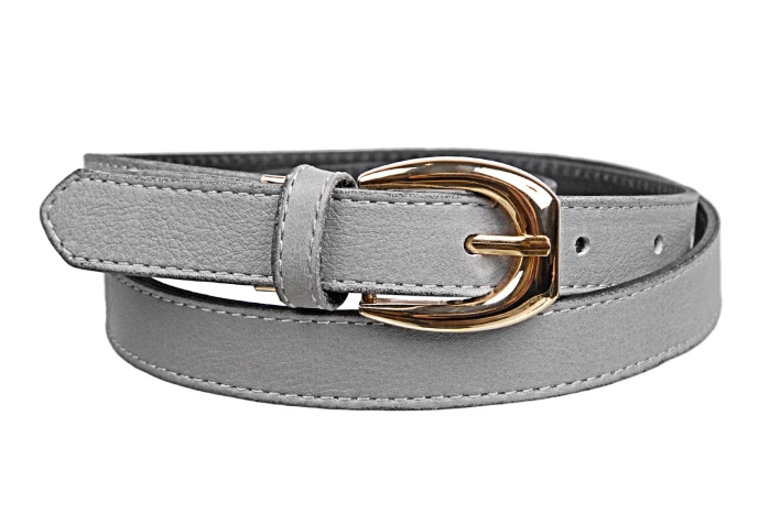 detail Kožený dámský opasek tenký